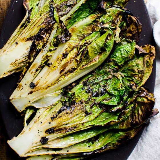 Grilled Romaine