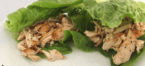 Cilantro Chicken Wrap