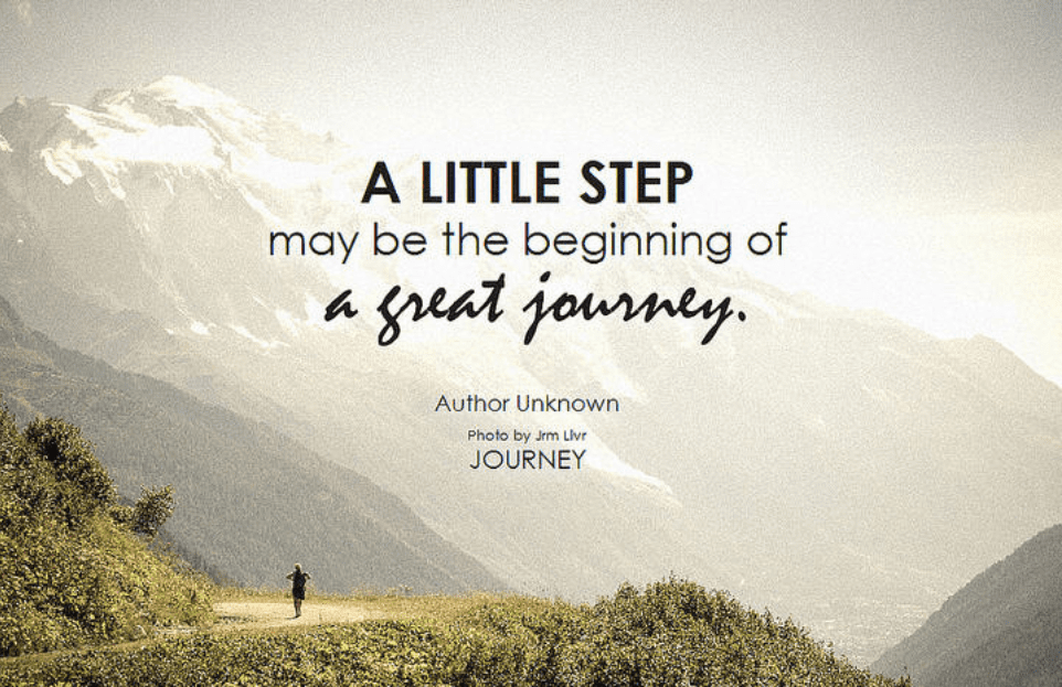 Weight loss can be a goal, and not THE journey.