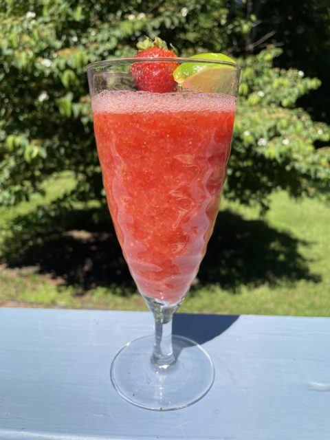 Frozen Strawberry “Daiquiri”