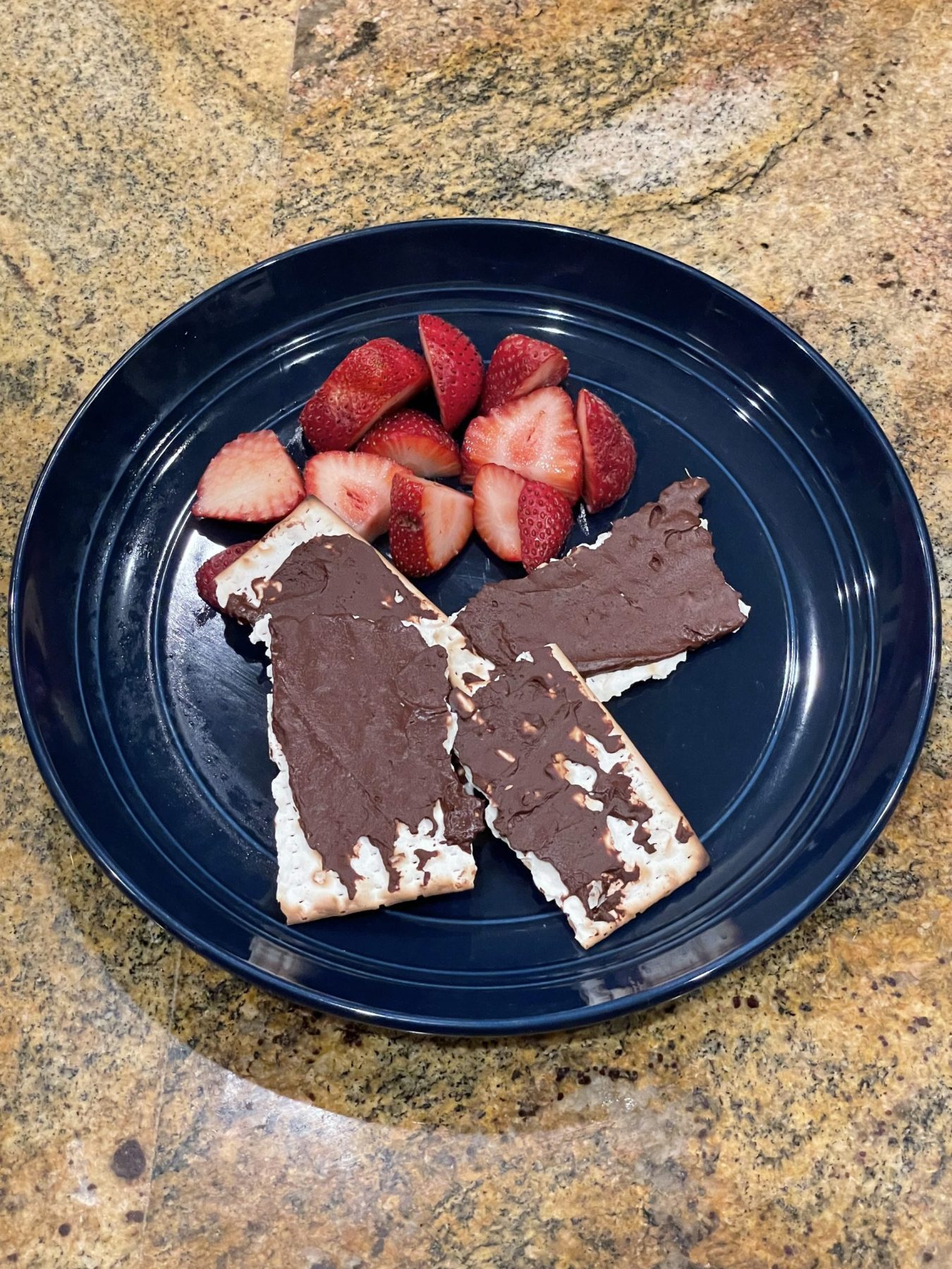 Chocolate Matzo Brittle