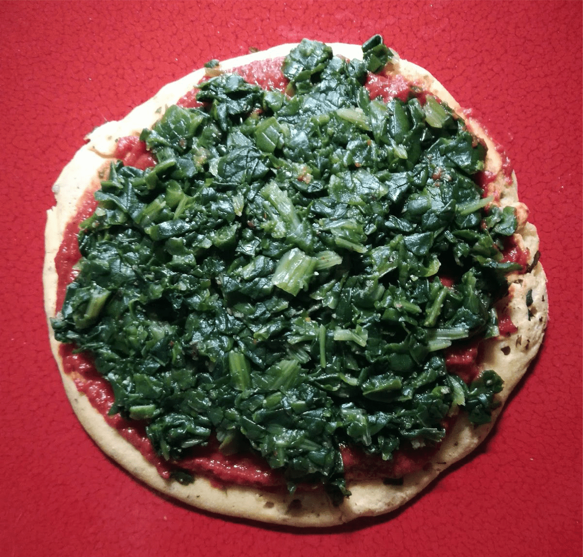 Garbanzo Bean Flour “Pizza” * (Vegetarian Protocol)