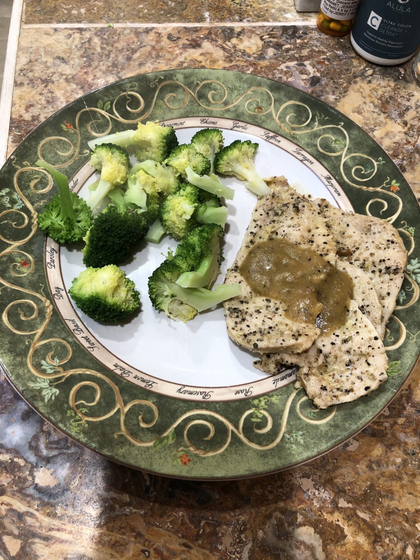 Lavender Pepper Chicken
