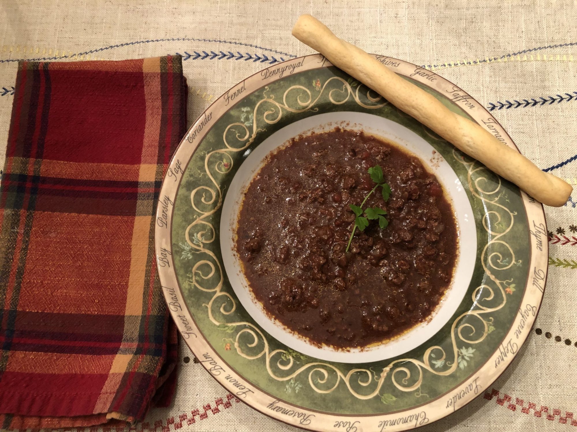 Cincinnati-Style Chili Soup
