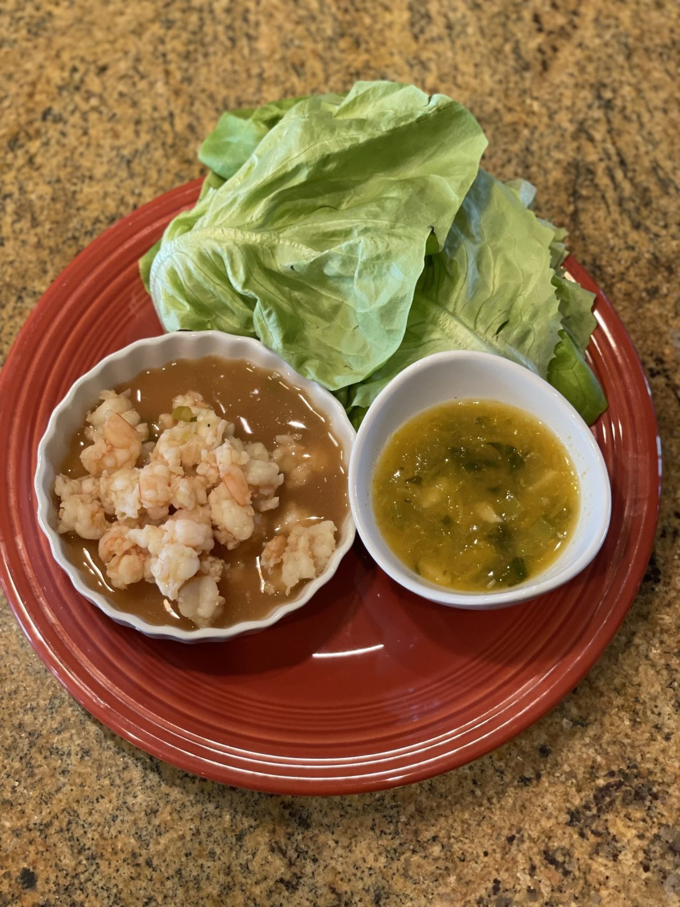Ginger Shrimp Wraps