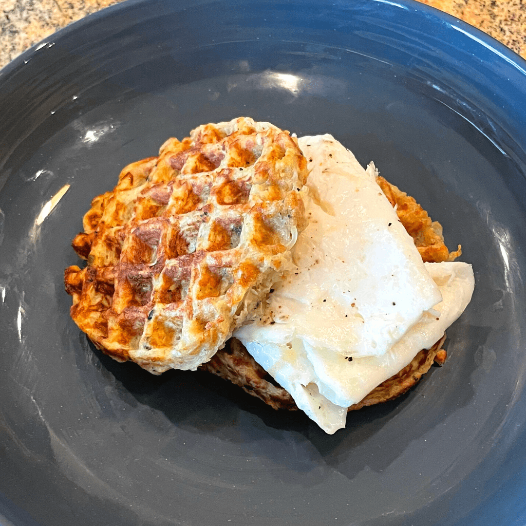 Anytime Squashy Waffle Egg Sandwich