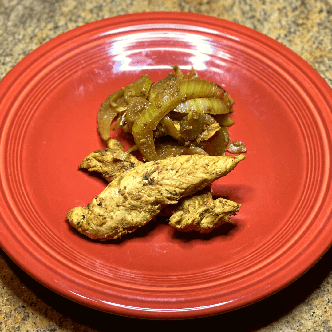 Curry Chicken with Fennel