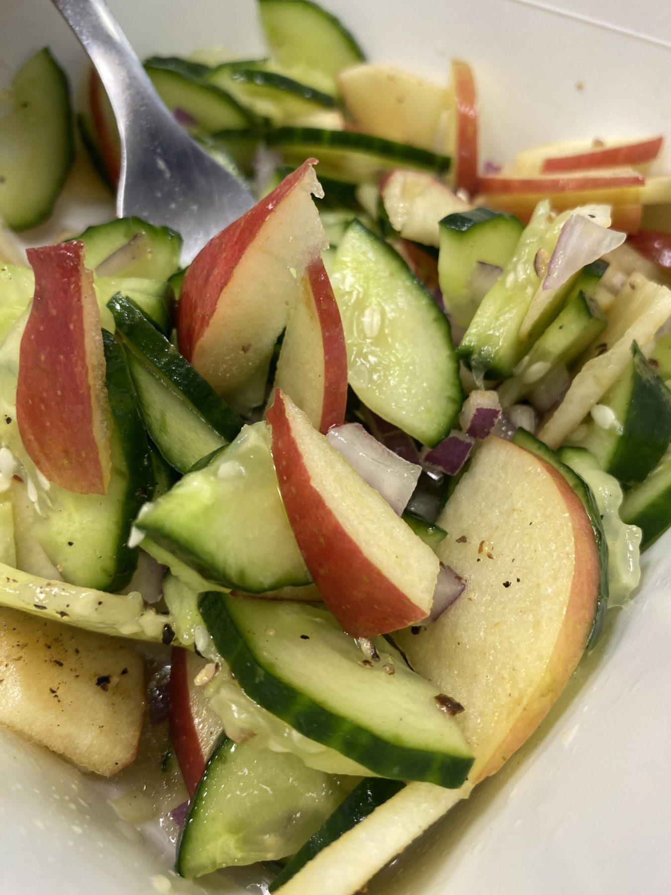 Cucumber Apple Salad