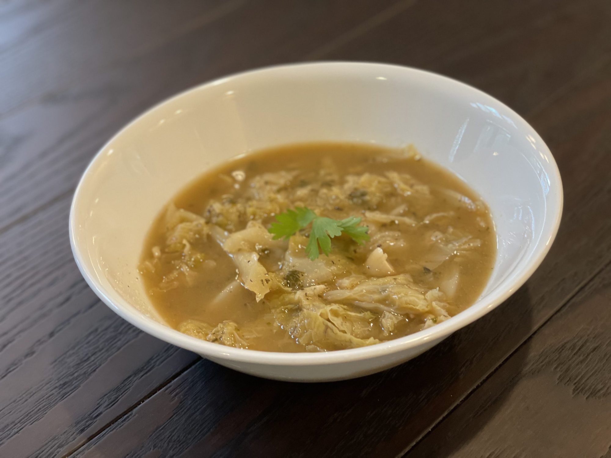 Golden Cabbage Soup