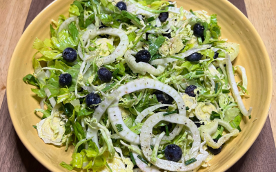 Shaved Brussel Sprout Salad